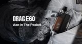 VooPoo Drag E60 Pod Kit 2550 mAh Black 1 ks