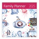 Plánovací kalendár Family Planner 2025