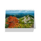 Stolový kalendár stĺpcový Slovensko špeciál 23 x 14 cm 2025