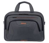 American Tourister AT WORK LAPTOP BAG 15.6&quot; Black/Orange