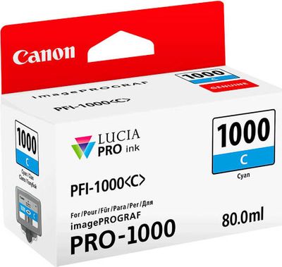 0547C001 CANON PFI1000C IPF Tinte cyan