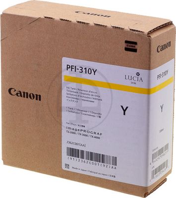 2362C001 CANON PFI310Y IPF Tinte yellow