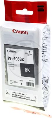 6621B001 CANON PFI106BK IPF Tinte black