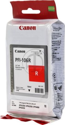 6627B001 CANON PFI106R IPF Tinte red