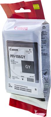 6630B001 CANON PFI106GY IPF Tinte grey