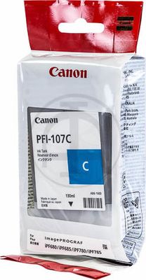 6706B001 CANON PFI107C IPF Tinte cyan