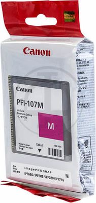 6707B001 CANON PFI107M IPF Tinte magenta