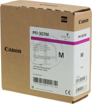 9813B001 CANON PFI307M IPF Tinte magenta