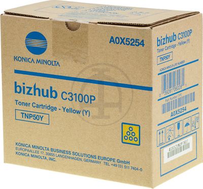 A0X5254 KONICA TNP50Y Bizhub Toner