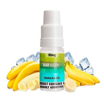 Bar Nic Salts Banana Ice 10ml 10mg