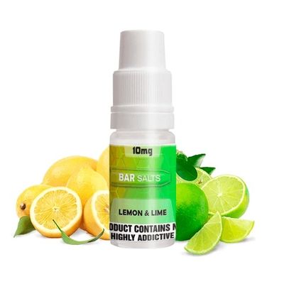 Bar Nic Salts Lemon Lime 10ml 10mg