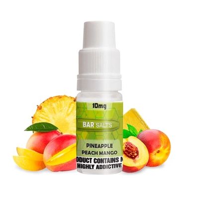 Bar Nic Salts Pineapple Peach Mango 10ml 10mg