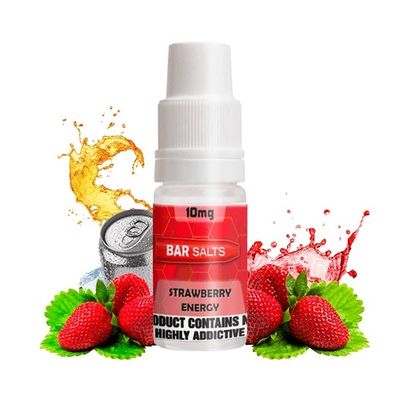 Bar Nic Salts Strawberry Energy 10ml 10mg