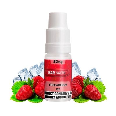 Bar Nic Salts Strawberry Ice 10ml 20mg