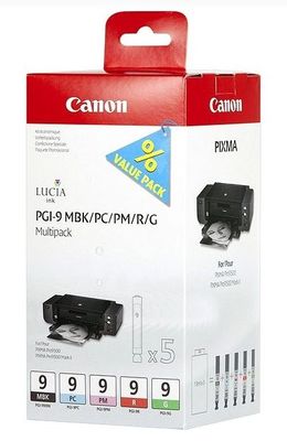 Canon PGI-9 MBK/PC/PM/R/G Multi Pack