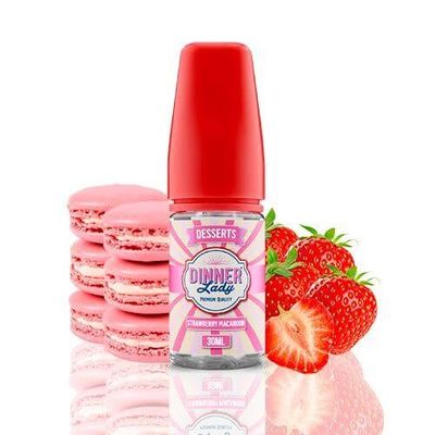 Dinner Lady Aroma Desserts Strawberry Macaroon 30ml