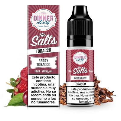 e-liquid Dinner Lady Berry Tobacco 10 ml 20 mg