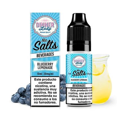 e-liquid Dinner Lady Blueberry Lemonade 10 ml 10 mg