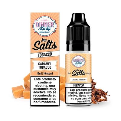 e-liquid Dinner Lady Caramel Tobacco 10 ml 10 mg