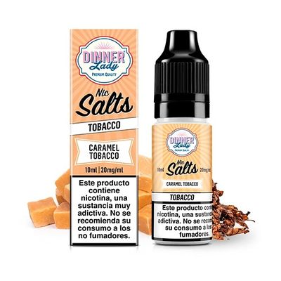 e-liquid Dinner Lady Caramel Tobacco 10 ml 20 mg