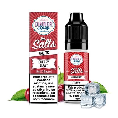 e-liquid Dinner Lady Cherry Blast 10 ml 20 mg