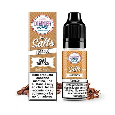 e-liquid Dinner Lady Coffee Tobacco 10 ml 10 mg