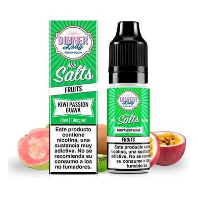 e-liquid Dinner Lady Kiwi Passion Guava 10 ml 10 mg