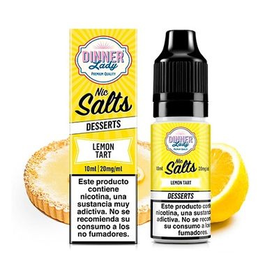 e-liquid Dinner Lady Lemon Tart 10 ml 20 mg