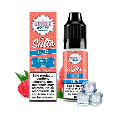 e-liquid Dinner Lady Lychee Ice 10 ml 20 mg