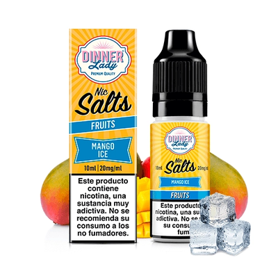 e-liquid Dinner Lady Mango Ice 10 ml 20 mg