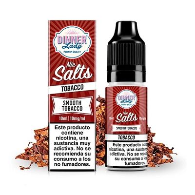 e-liquid Dinner Lady Smooth Tobacco 10 ml 10 mg