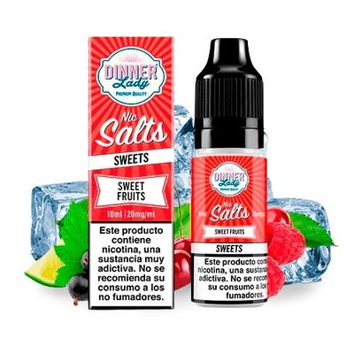 e-liquid Dinner Lady Sweet Fruits Ice 10 ml 10 mg