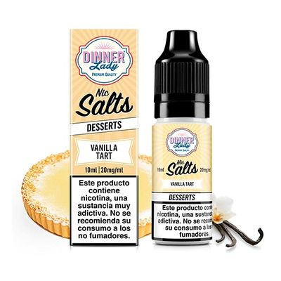 e-liquid Dinner Lady Vanilla Tart 10 ml 20 mg