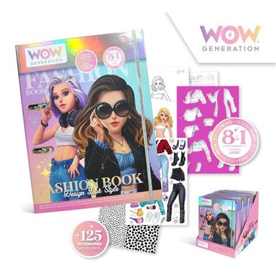 Fashion book WOW DIY set - veľký