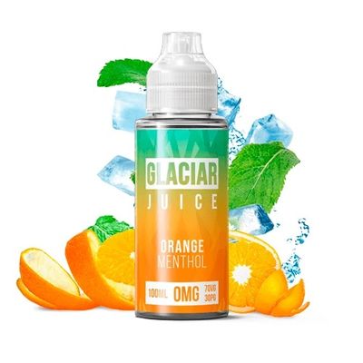 Glaciar Juice Orange Menthol 100ml