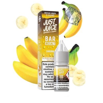 Just Juice Bar Salts - Banana Ice 10ml- 10mg