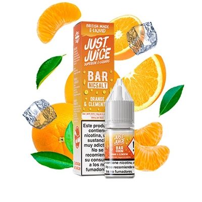 Just Juice Bar Salts - Orange Clementine 10ml- 10mg