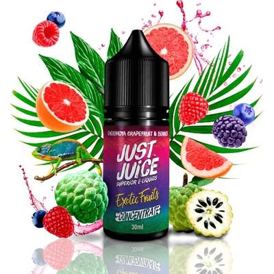 Just Juice Cherimoya Grapefruit Berries 30ml Concentrate