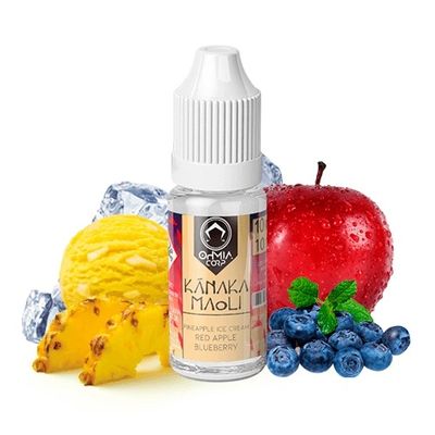 Kanaka Maoli Salts Pineapple Red Apple Blueberry 10ml 10mg