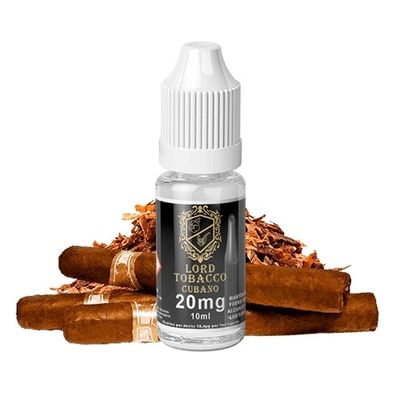 Lord Tobacco Salts Cubano 10ml 20mg