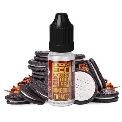 Ohmia Eco Creamy Tobacco Salts Cookie Orbreo 10ml 20mg