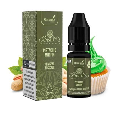 Omerta Bisha Salts Pistachio Muffin 10ml 10mg