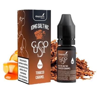 Omerta Gusto Salts Tobacco Caramel 10ml 10mg