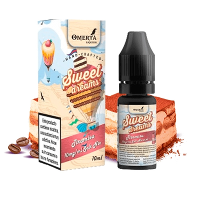 Omerta Sweet Dreams Salts Tiramisú 10ml 10mg