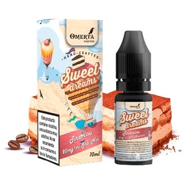 Omerta Sweet Dreams Salts Tiramisú 10ml 20mg