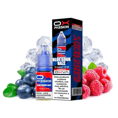 Oxva OX Passion Salts Blue Sour Razz 10ml, 10mg