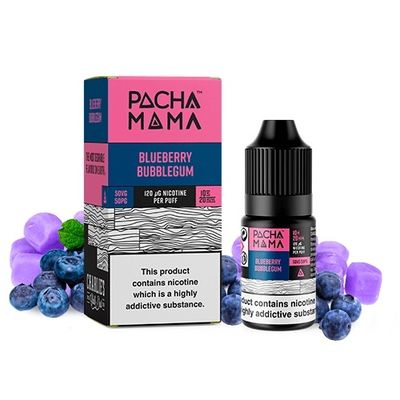 Pachamama Bar Salts Blueberry Bubblegum 10ml 10 mg