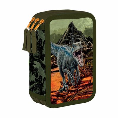 Peračník 3zip prázdny Jurassic World PP23