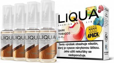 Ritchy Liqua Elements 4Pack Dark tobacco 4 x 10 ml 6 mg