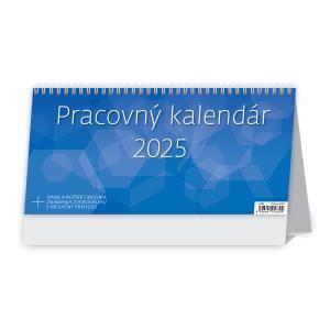 Stolový kalendár stĺpcový - Pracovný 2025